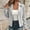 Gray, variant on Women's Moto Collared Jacket Multi Zip Pockets Quilted for Fitness Yoga Sports Streetwear Wine XL