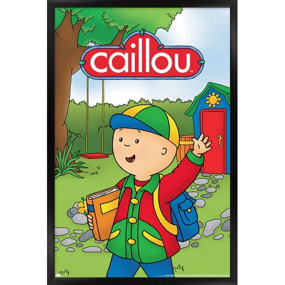 Caillou - Wave Wall Poster, 22.375" x 34" Framed