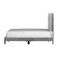 thumbnail image 6 of Hillsdale Furniture Crestone Gray Velvet Tufted Upholstered Platform Full Bed, 6 of 11