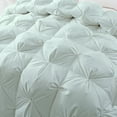 thumbnail image 4 of White Duck Down Comforter - Pintuck - King GREEN, 4 of 5