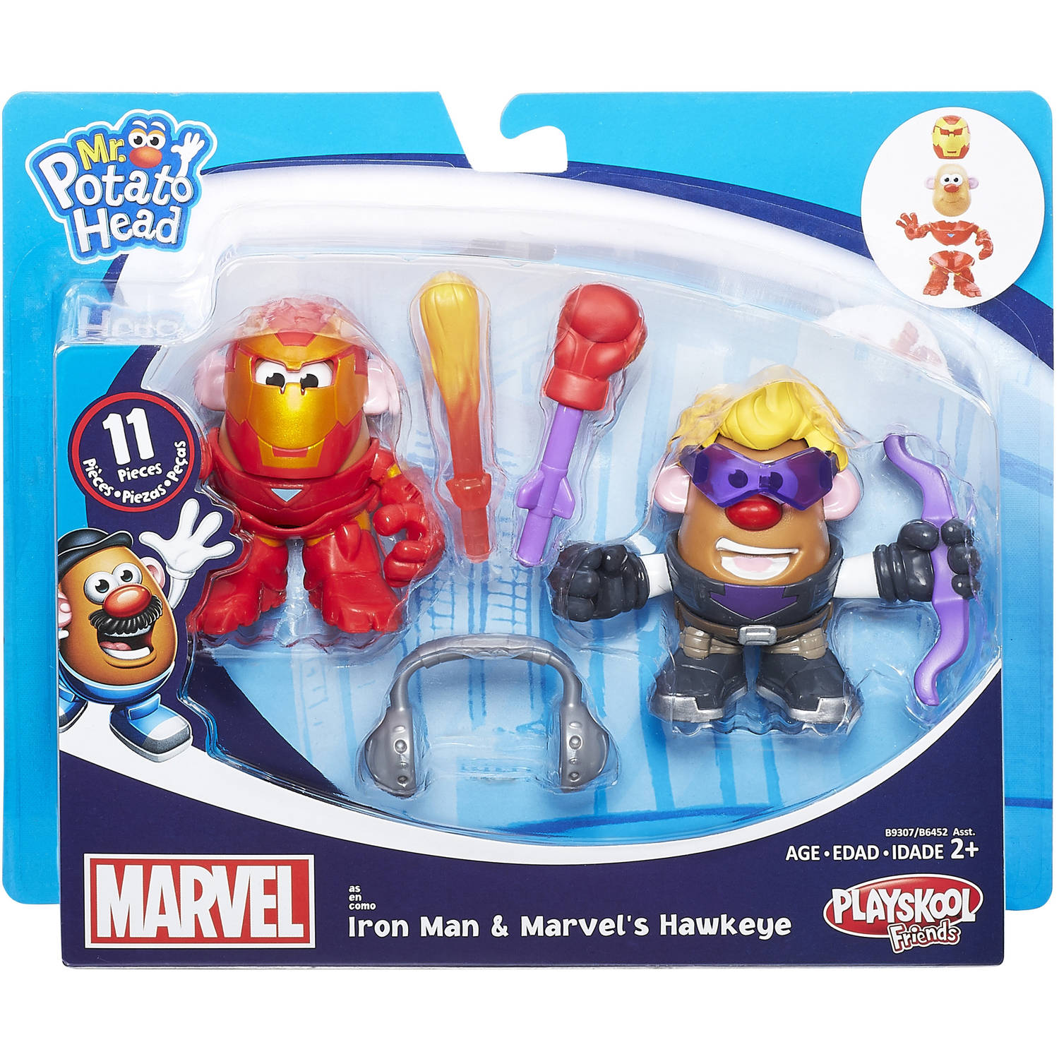 Funko Mr. Potato Head Marvel Falcon: Giocattolo Collezionabile 15cm Con Accessori Rimovibili - Idea Regalo