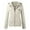 White, variant on Simua Fashion Faux Leather Jacket for Women Motorcycle Coat for Biker with Removable Hood