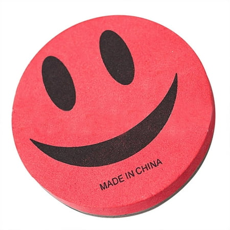 Best Magnetic Smiling Face Whiteboard Dry Eraser And The Color Is