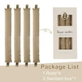 thumbnail image 5 of Unique Bargains Heatless Hair Curler Damage-Free Styling Solution Heatless Curls Overnight No Heat Hair Rollers for Effortless Waves Khaki 4Pcs, 5 of 7