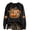 Black, variant on Gunia Plus Size Pumpkin Womens Halloween Sweatshirts Hoodless Sweatshirt Casual Wear Round Neck Long Sleeve Pullover Cozy Stylish Tops Fall Fashion Clothes Red S-3Xl