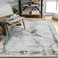 thumbnail image 2 of Grey Marble Area Rugs for Living Room Washable Rugs Boho Moroccan Area Rug Soft Neutral Geometric Bohemian Carpet Distressed Indoor Rug for Bedroom Dining Room Office Foldable Nonslip Rug, 2 of 9