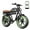 Ultra 48V/25Ah+48V/15Ah, variant on HOVSCO HovGtrs Plus Peak 1500W Electric Bike, Moped-style Electric Bicycle for Adults, 20"x4" Fat Tire Motorcycle, E Mountain Bike, 48V/25AH UL2849