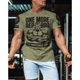thumbnail image 3 of Gymish One More Rep, Bro! Men’s Workout T-Shirt – Funny Lifting Gym Tee, Athletic Fitness Shirt for Men, 3 of 6