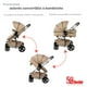 thumbnail image 2 of Carriola de Viaje para Bebe Plegable Ligera con Portabebe-Beige, 2 of 8