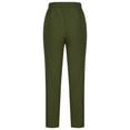 thumbnail image 4 of Pantalon Décontracté d'Été pour Femmes en Coton et Lin avec Poches, 4 of 7