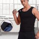 thumbnail image 3 of Chaleco de sauna Yashi para hombre polímero atrapa calor S azul, 3 of 4