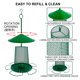 thumbnail image 5 of Comedero impermeable ZHAOCHENG para jaula de pájaros de metal, 5 of 5