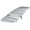 Chrome, variant on APS Compatible with GMC Sierra 1500 1500HD 2500HD 3500 2003-2006 & 03-04 2500 & 07 Classic Main Upper Stainless Steel Chrome 8x6 Billet Front Grill Grille Insert G85371C