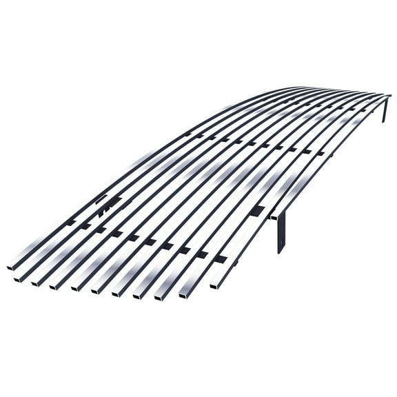 APS Compatible with GMC Sierra 1500 1500HD 2500HD 3500 2003-2006 & 03-04 2500 & 07 Classic Main Upper Stainless Steel Chrome 8x6 Billet Front Grill Grille Insert G85371C