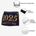 thumbnail image 3 of Vsdgher 2025 Happy New Year 3 Pattern Men's Boxer Brief Underwear,Soft Funny Underwear for Men-Large, 3 of 5