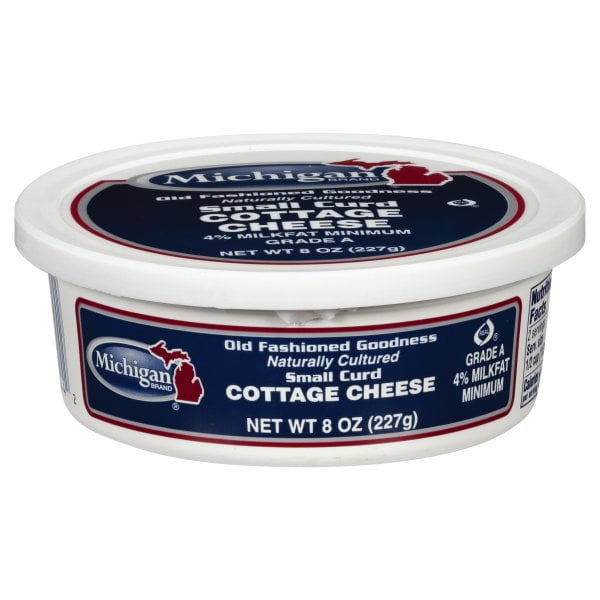 Michigan Naturally Cultured Small Curd Cottage Cheese, 8 Oz.