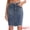 Dark Gray Blue, variant on DARING DIVA Women's Denim Above the Knee Pencil Skirt S Light Blue