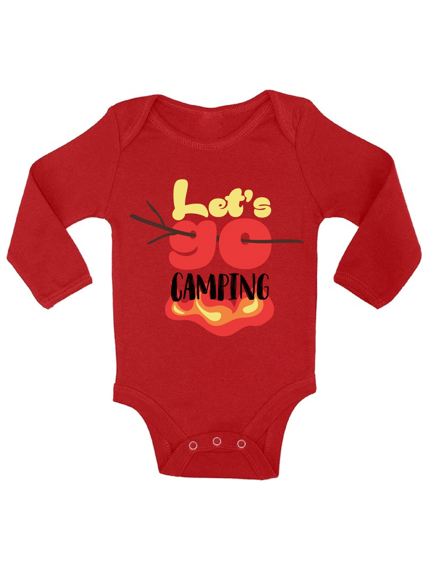 Awkward Styles Camping Baby Bodysuit Long Sleeve Cute Baby Shower Gifts