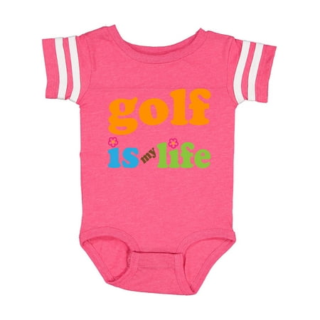 

Inktastic Golfing Gift Golf is my Life Gift Baby Boy or Baby Girl Bodysuit