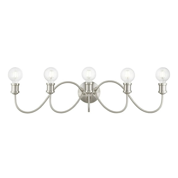 Livex Lighting - Lansdale - 5 Light Large Bath Vanity In Transitional Style-7