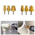 thumbnail image 2 of 1-3Pcs PPR Lifting , Stepped Drill Bit, Hexagon Shank Water Pipe Connectio X0I4, 2 of 6
