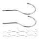 thumbnail image 5 of IDEANATEGRATE 20Ud Metálicos Para Ropa Con Antifugas Para Organización En Closet, 5 of 8