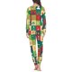 thumbnail image 4 of Ropa de dormir de manga larga con patrón navideño para mujer, Conjunto de pijama versátil de dos piezas, Jersey informal, ropa de dormir femenina, envío directo, 4 of 4