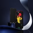 thumbnail image 2 of Bob Marley iPhone 15 Case-iPhone-iPhone Case-Rasta Colors iPhone Case, 2 of 2