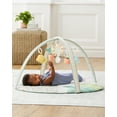 thumbnail image 3 of Skip Hop Baby Tummy Time Mat 3-in-1 Activity Play Gym for Ages 0-2y, Garden Oasis Green Multi, 3 of 9