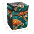 thumbnail image 5 of Turtle Foldable Car Trash Can with Lid, Leak-proof Hanging Storage Bag - Trash Can for Car, Car Garbage Can, 5 of 6