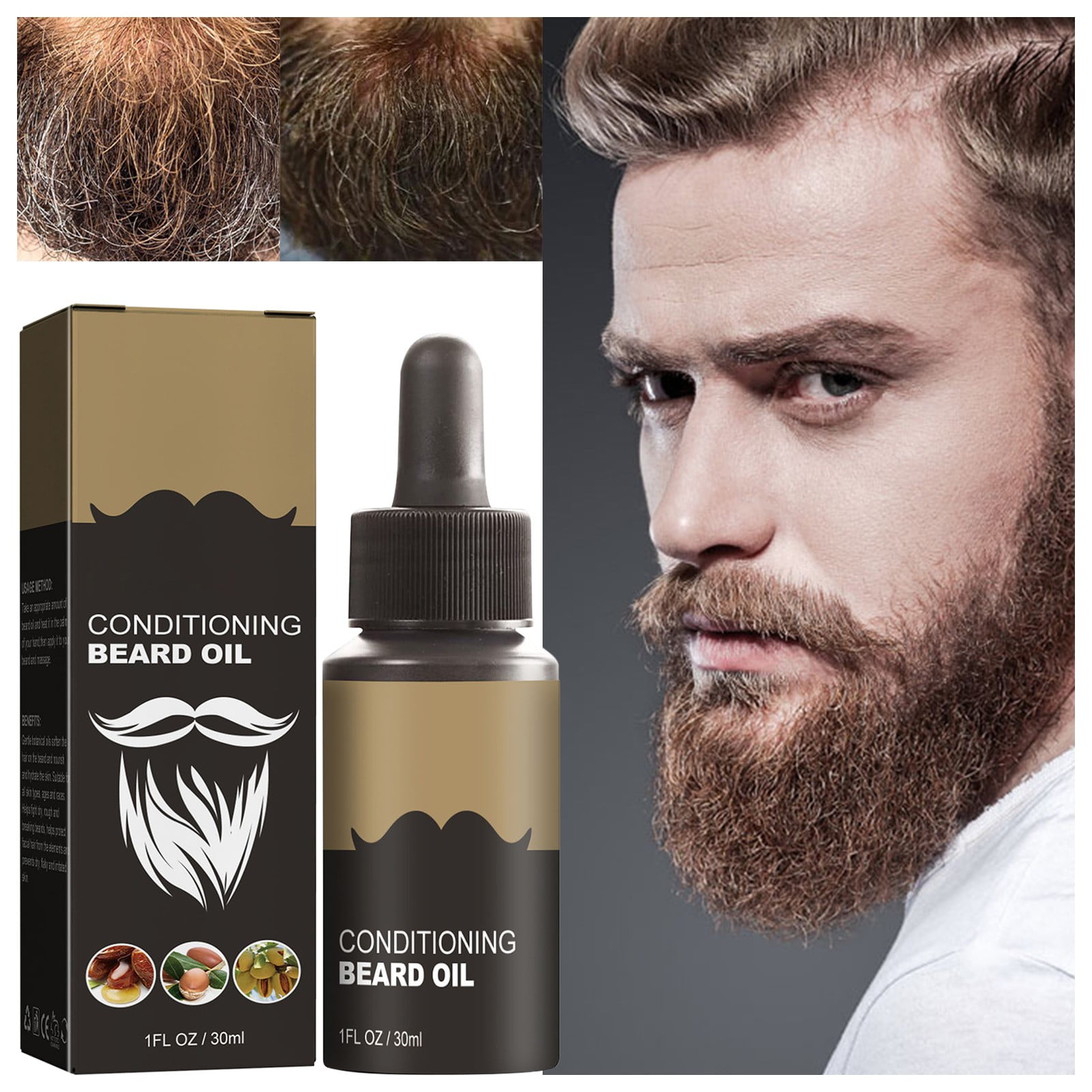 NIUREDLTD Conditioning Beard Oil Daily Conditioning Beard Beard