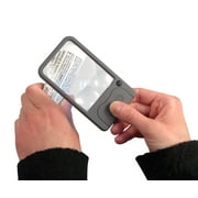 Carson Multi-Power Compact Magnifying Glass with Light, Pocket Magnifier (PM-33)