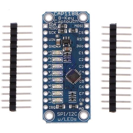 CAP1188 8 Key Capacitive Touch Sensor Module SPI I2C Captouch LED 8 ...