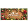thumbnail image 3 of Garage Banner Holiday Decorations Festive Decoration Polyester Material Weather Resistant Easy Installation Eye Catching Design for Seasonal Celebrations Family Gatherings Outdoor Indoor, 3 of 5