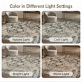 thumbnail image 7 of ODIKA Throw Checkered Large Boho Motif Distressed Couch Door Border for Bedroom, Bedside, Nursery, Pet Friendly & Kids Safe, 7 of 7
