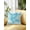 Teal, Mint, White, variant on Outdoor Pillows Waterproof, Navy Blue Starfish Coastal Throw Pillows with Inserts Included, Summer Coral Shell Beach Nautical Indoor Outdoor Decorative Lumbar Pillow for Bed/Couch/Patio 16"x16", 2Pcs