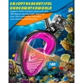 thumbnail image 4 of QingSong Full Face Snorkel Mask for Adults & Kids, Snorkeling Gear with Camera Mount, 180 Degree Panoramic View Snorkel Set Anti-Fog Anti-Leak, 4 of 7