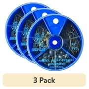 (3 pack) Eagle Claw Hook, Swivel, and Sinker Assortment