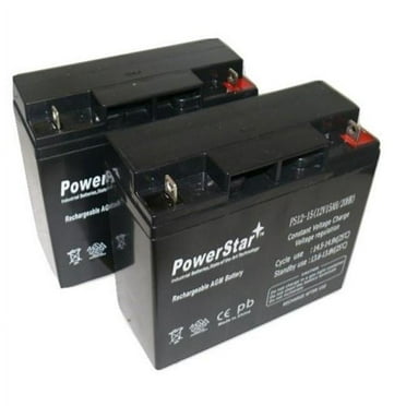 PowerStar PS12-15T-2PK-23 UPS Replacement Battery Pack for APC SU1000XL - APC RBC7 Cartridge No. 7 - Leakproof 12V 15Ah
