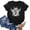 Black, variant on Womens Cute Cow Graphic Tee Funny Western Cowgirl T-Shirt Animal Print Short Sleeve Holiday Top Casual Country Blouse