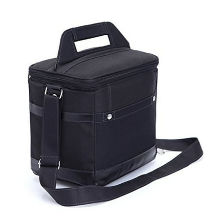 Popeven Insulated Lunch Bag Tote Black Food Handbag Box With Popeven Insulated Lunch Bag Tote Black Food Handbag Box With Shoulder Strap Decorative For Men