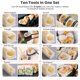 thumbnail image 2 of SZTXJ Sushi Making Kit, Complete 10 Piece Plastic Sushi Set with 8 Unique Pieces, 2 of 5