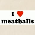 thumbnail image 2 of CafePress - I Love Meatballs Tote Bag - Unisex Canvas Tote Bag, Beige, 1-Piece, 2 of 6