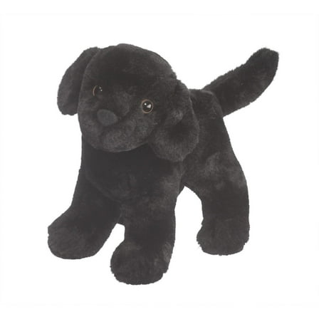 Douglas Toys Abraham Black Lab, 8"