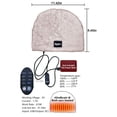 thumbnail image 6 of jobturf Winter Hats for Men Soft Comfy Warm Fuzzy Beanie Trendy Solid Color Skull Cap Windproof Snow Ski Beanies Hat for Cold Weather, 6 of 7