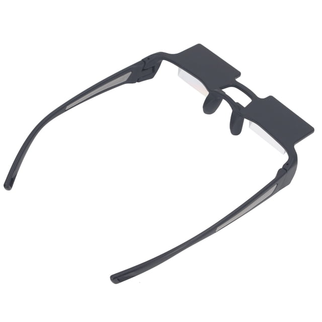 Gafas de Prisma de 90 Grados, Reduzca Las Gafas Perezosas de Vidrio ÓCTICO DE ABS EYESTA PARE Televisión