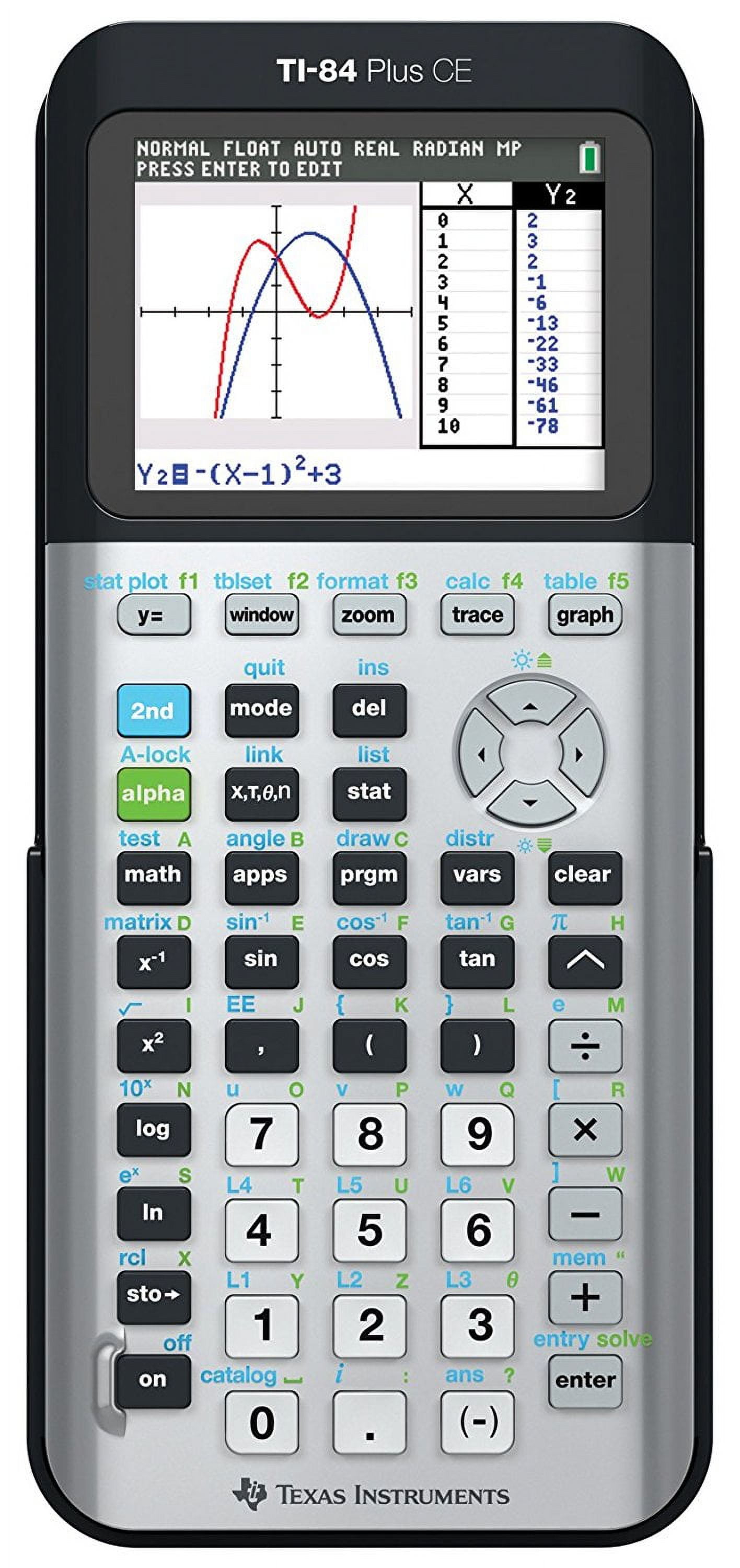 (3 pack) Texas Instruments TI-84 Plus CE Python Enhanced Graphing Calculator - Galaxy Gray