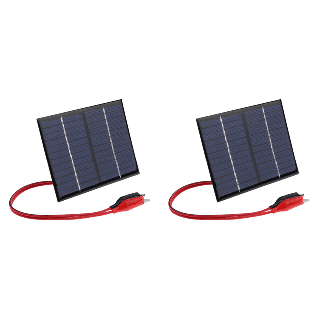 Banco Panel Solar DIY Flexible Polisilicio Célula 1 5 W Y 12 V Con Clip