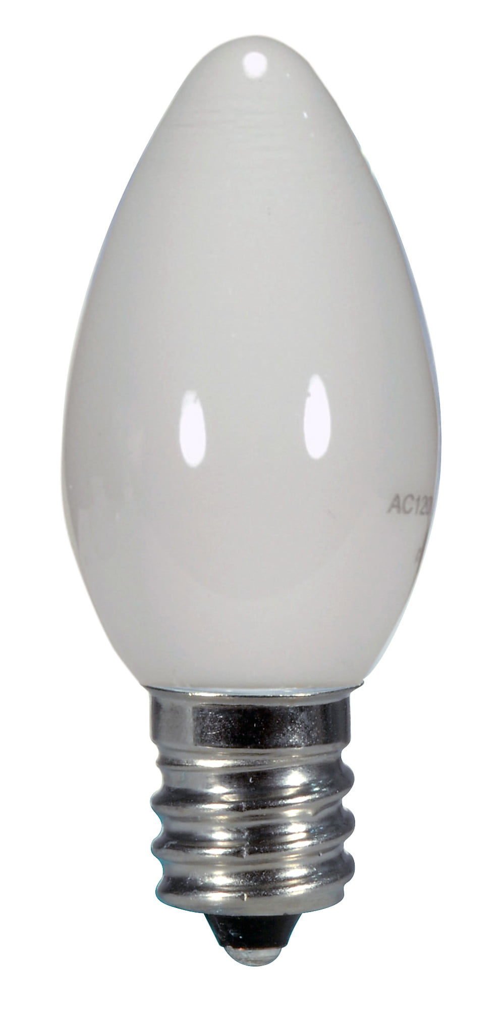 4-Bulbs A-C7E12LCW C7 LED Night Light bulb 120V E12  0.5Watt Cool White Anyray 