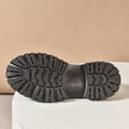 thumbnail image 4 of Crunowin Women's Round-Toe Loafers, Classic Round Toe Spring/Summer Style Height-Increasing Sole Trendy Comfortable Casual Flats Green, 4 of 9